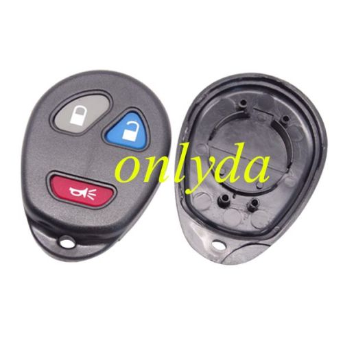 For GM 2+1 Button key blank with battery part