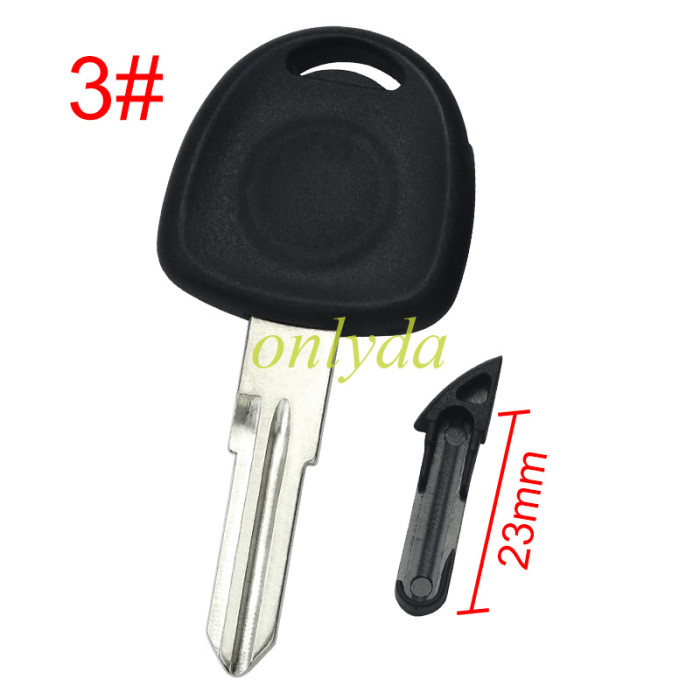 Super Stronger GTL shell for Chevrolet transponder key shell without badge, pls choose the blade