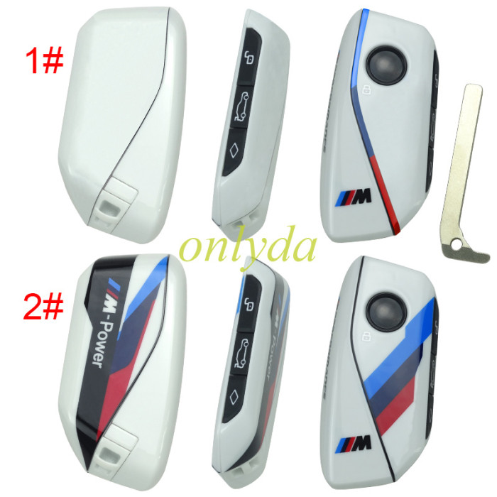 For BMW Modified NEW style remote key shell with 3button, pls choose the model