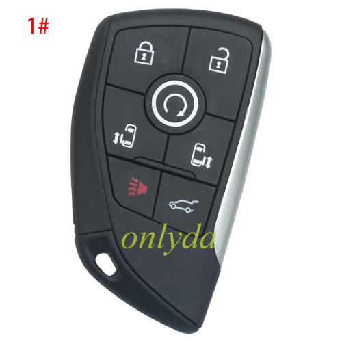 For GM remote key  shell without badge place(please choose button)