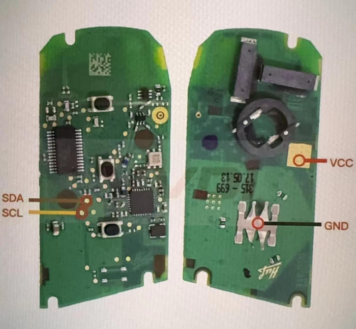 For OEM  4 button  with PCF7953P cas4+ (ews5) HUF5661 F series 49 chip with 315mhz/434mhz/868mhz remote smart key