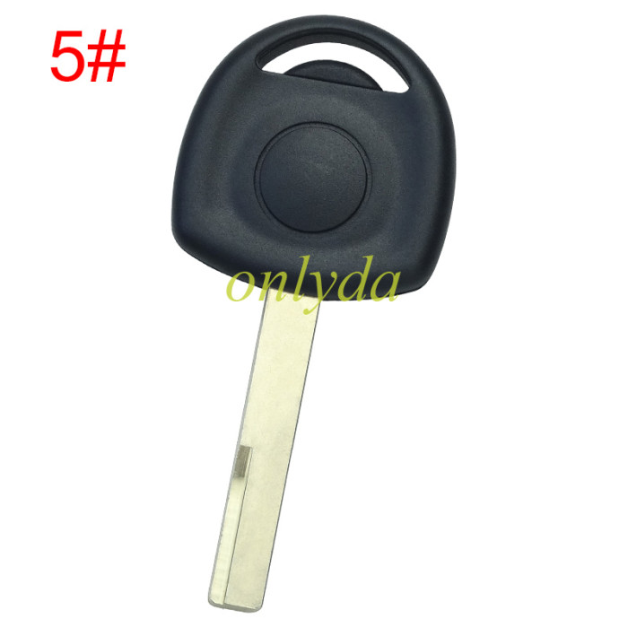 For Buick transponder key shell with badge, pls choose the blade