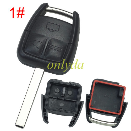 For Opel remote key shell 3button without battery holder, pls choose the blade