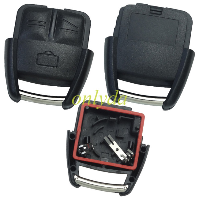 For Opel remote shell with three button with battery clamp