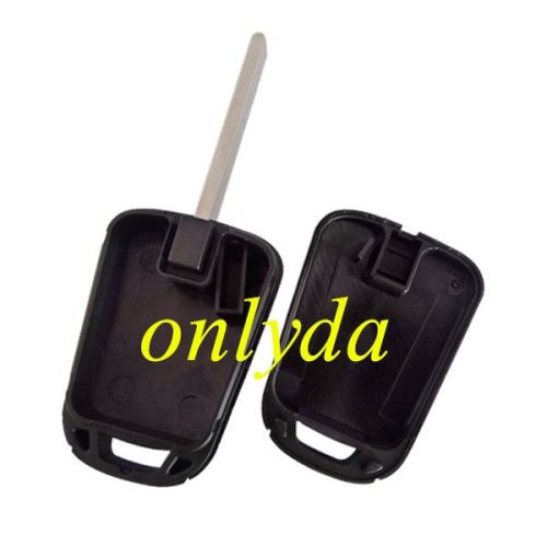 For Opel transponder key shell with HU100 blade