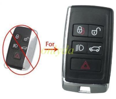 For Landrover keyless  433MHZ Remote Car Key Fob  5 BUTTON for LR2 LR4 2012-15,Range Rover Evoque Sport 2012-18 7953P chip