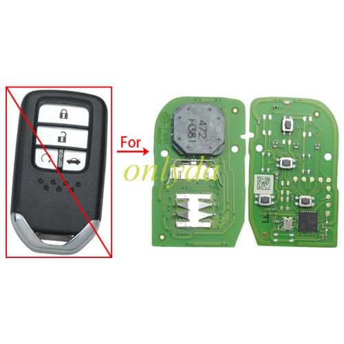Only PCB Board Xhorser smart remote key for Honda 4 button PN:XZBT51EN