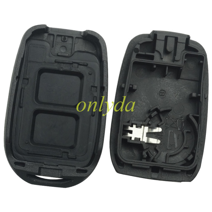 For Renault  Dacia 2 / 3 button remote key with PCF7961M(HITAG AES) 4A chip，434mhz  FSK ， blade VA2 please choose the button