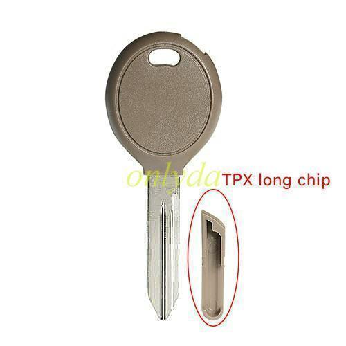 For Chrysler transponder key blank (can put TPX long chip）