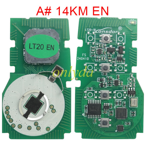 LT20-10 toyota remote key (only PCB) ,4B/5B/6B, pls choose the button