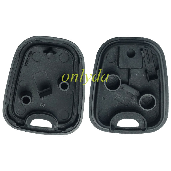 For Peugeot transponder key shell without badge, HU83/VA2,pls choose BLADE