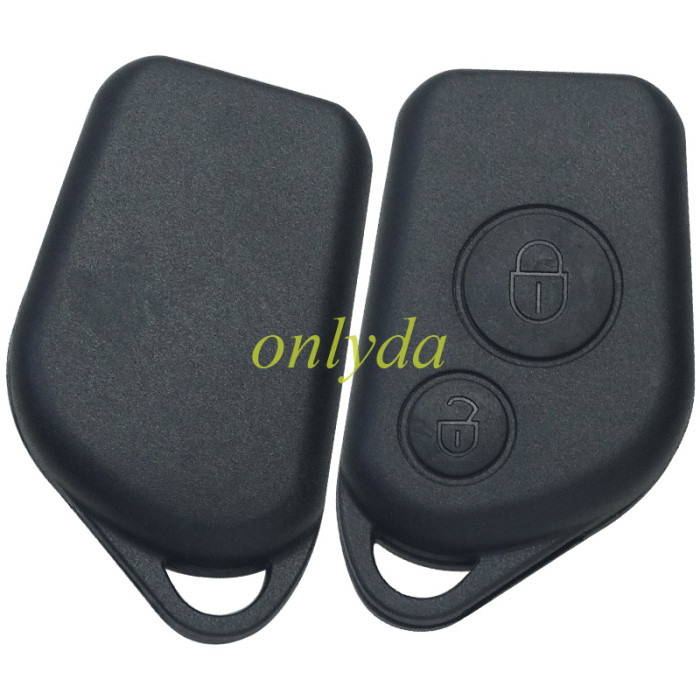 For Peugeot 2 button remote  key blank (with battery part without badge) NE73 blade