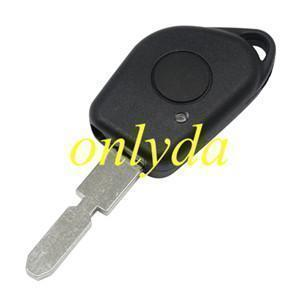 For Citroen 1 button remote  key blank with NE78 blade (without badge) with led light hole