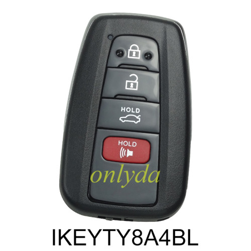 Autel IKEYTY8A4BL Universal Smart Remote Key 4 Buttons For Toyota 8A series