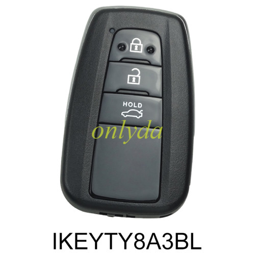 Autel IKEYTY8A3BL Universal Smart Remote Key 3 Buttons For Toyota 8A series