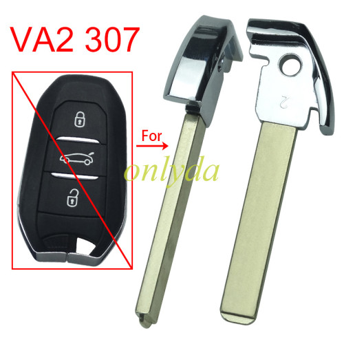 For Peugeot VA2 307 key blade
