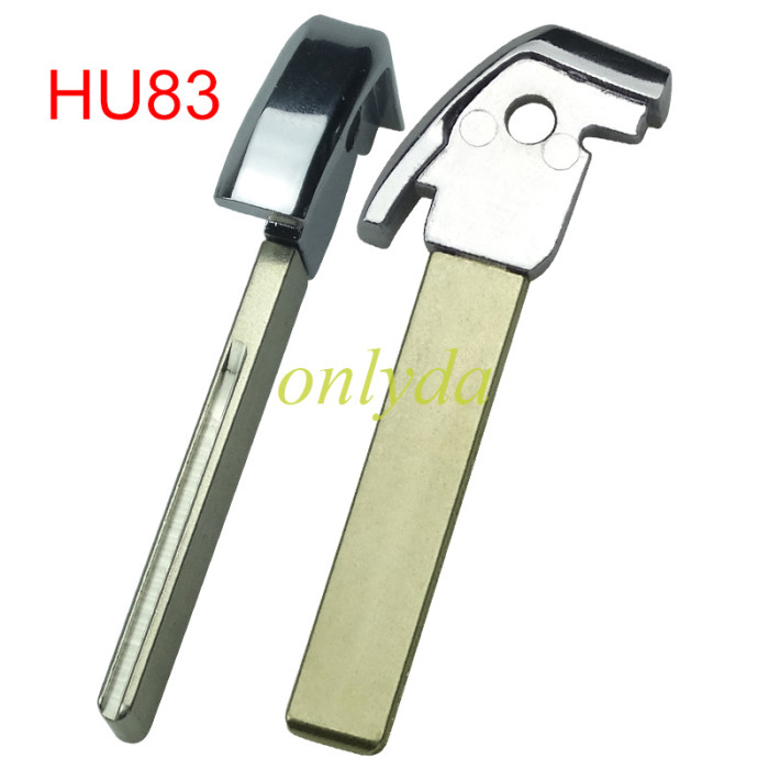 For Citroen remote key shell with badge, blade HU83. Pls choose the button type
