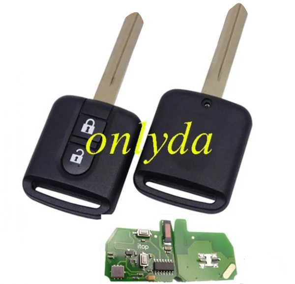 For Renault 2 button remote key  433mhz 7946 chip  FSK model