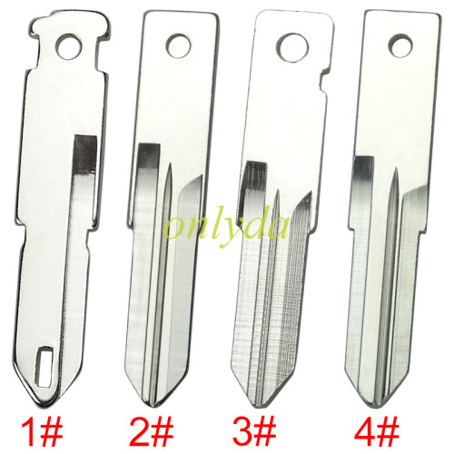 For Renault key blade  1# NE73/ 2#3# VAC102/ 4# HU166. pls choose blade