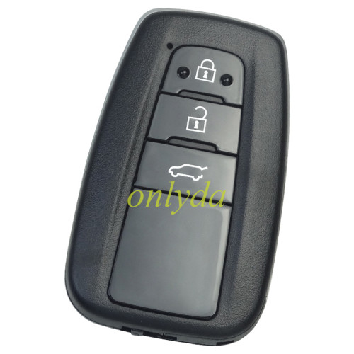 aftermarket Toyota 2018+ Smart Remote Key 3 Buttons /2 Button 433MHz  89904-60L80  for New Toyota Prado Land cruiser