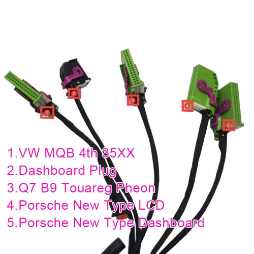 Test Cable For Start Dashboard Light Up Instruments Cluster Compatible To VW Skoda MQB 35XX 24C64 Bentley Audi