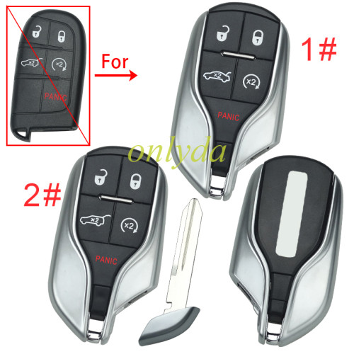 For Chrysler Modified remote key shell with 4+1 button, pls choose the model