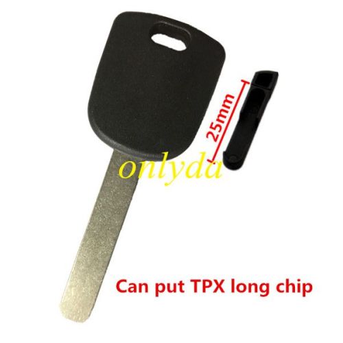 For Honda transponder key shell, can put TPX long chip