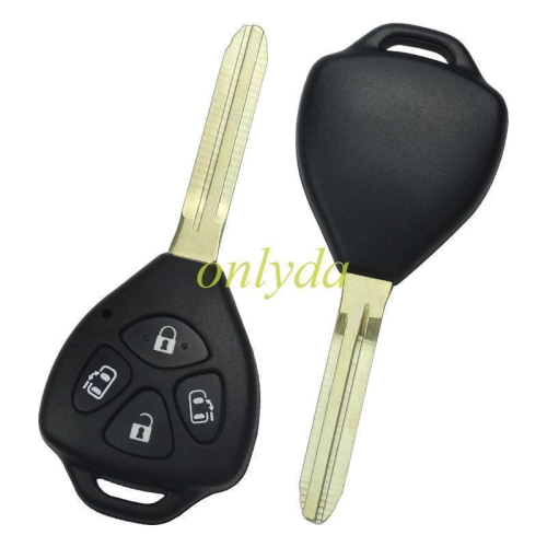 For toyota previa remote key 4 Button 433MHz  with ID 4D67 chip