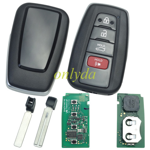 Autel IKEYTY8A4AL Universal Smart Remote Key 3+1 Buttons For Toyota 8A series