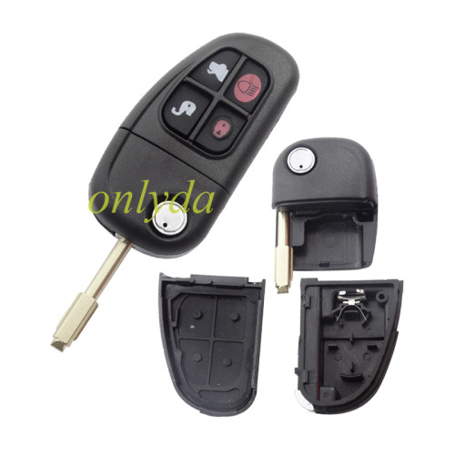 For Jaguar 4 button remote  key blank