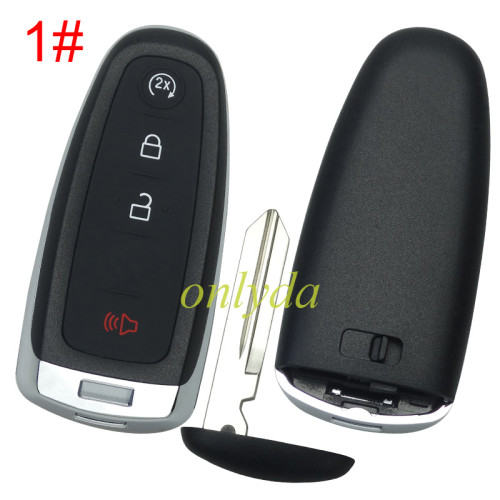 For Ford remote key blank Ford focus and prox without bagde , pls choose button