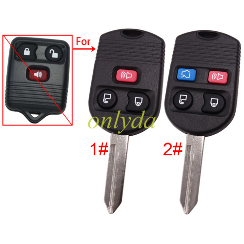 For Ford 4 button Remote CASE new !