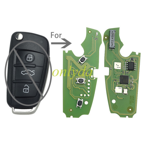 XZADM1EN xhorse remote for  for Audi Models.Only PCB Board