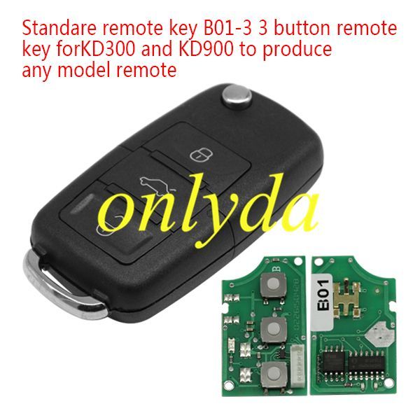 free shipping and no tax from czech to europe 5pcs//lot keyDIY brand 3 button remote key