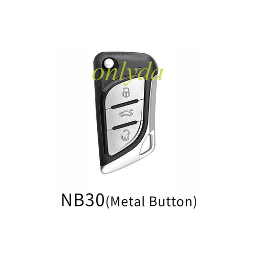 3 button keyDIY remote NB30-Metal button  Multifunction