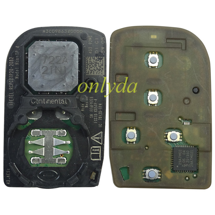 original HONDA OEM  new Smart Prox Remote Key Fob for Honda 2023 Smart Key Fob 4+1 Buttons FCC ID: KR5TP-4    4A chip 433.92MHZ FSK PN:A3C0775510100 for Honda CR-V 2023 for Honda Civic 2022-2023 for Honda HR-V 2022-2023 for Honda Pilot 2023