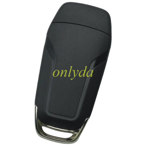 free shipping 10pcs/lot for Ford  flip remote key shell with Hu101 blade with battery clamp , without badge