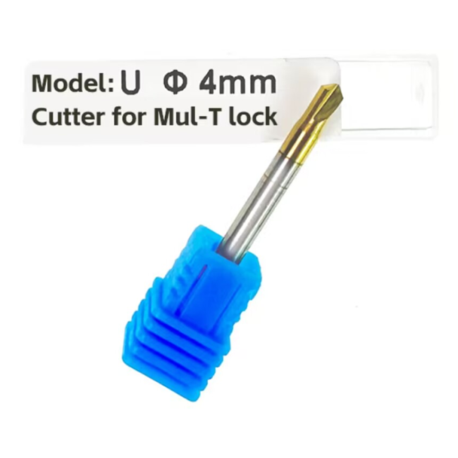 Cutters for house keys (For 2m2tank key cutting machine) Model:U Ф4mm Cutter for Mul-T lock