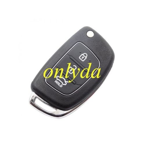 free shipping 10pcs/lot for 3 button remote key blank