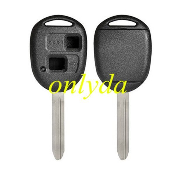 itopkey brand high quality Lexus upgrade 2 button key shell with TOY43-SH2 blade