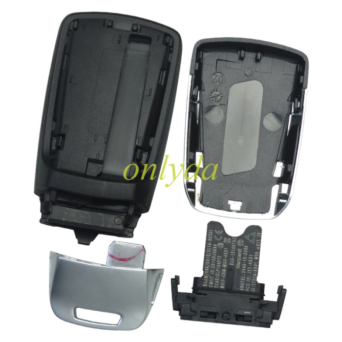 Uninitialized original Audi unKeyless 3+1 button remote key with 433.92mhz  Audi A4 2017-2019 Audi S4 2017-2019 Smart models with (4M0959754AK) 4103 3616000068551019 H40/0105/08S 16161