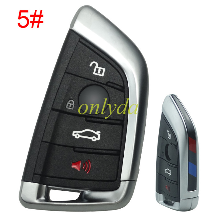 free shipping 10pcs/lot  BMW  remote key shell with blade