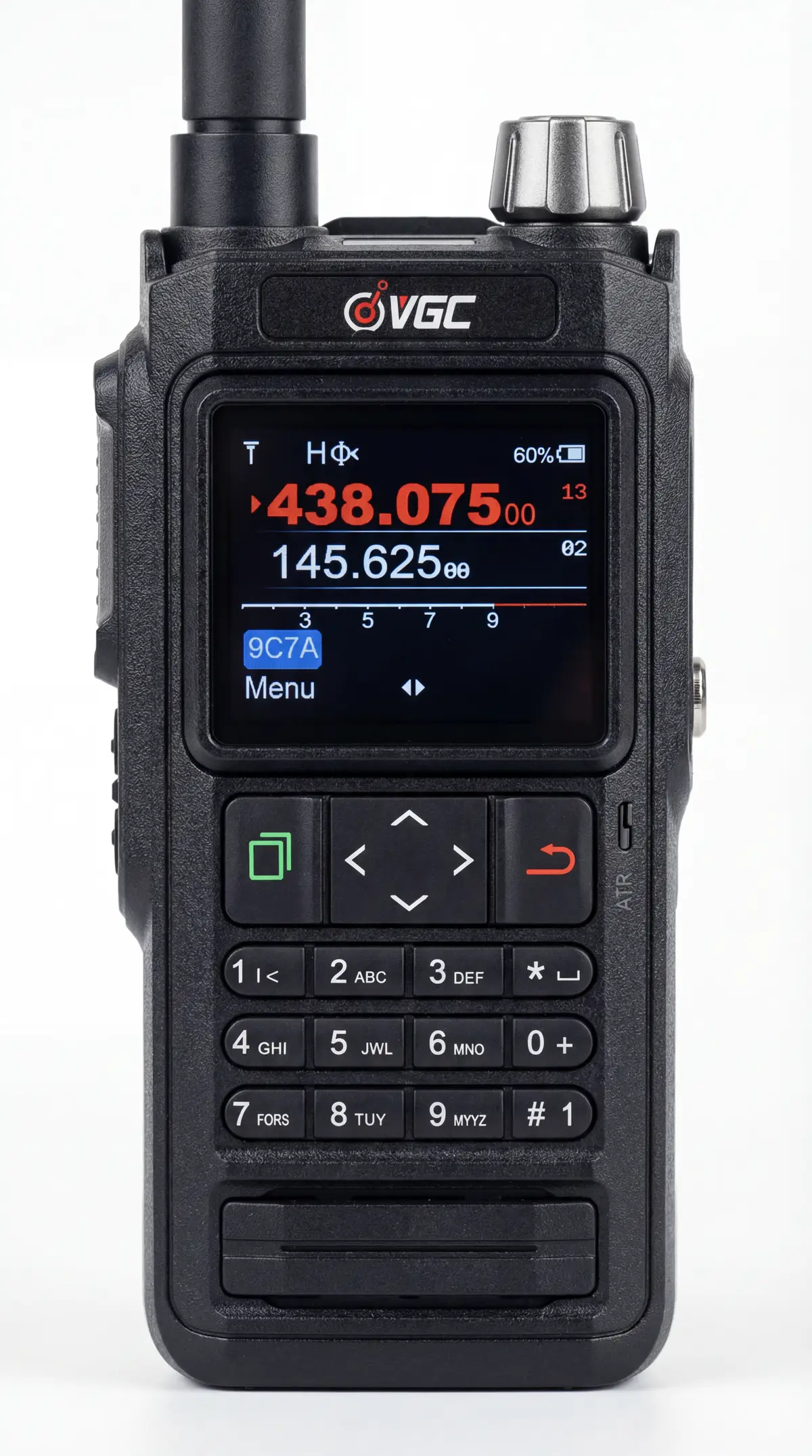 VGC VR-N76 smart handheld radio with GPS and Bluetooth for professional hunting outfitters