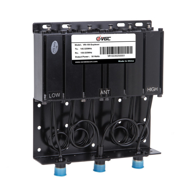 VR-150D VHF 136-174MHz 50W Heavy-Duty Cavity Duplexer for Commercial Repeaters