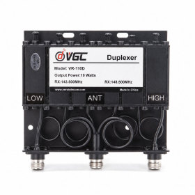 VR-110D VHF 136-174MHz 10W Mobile Cavity Duplexer for Compact Radio Repeaters