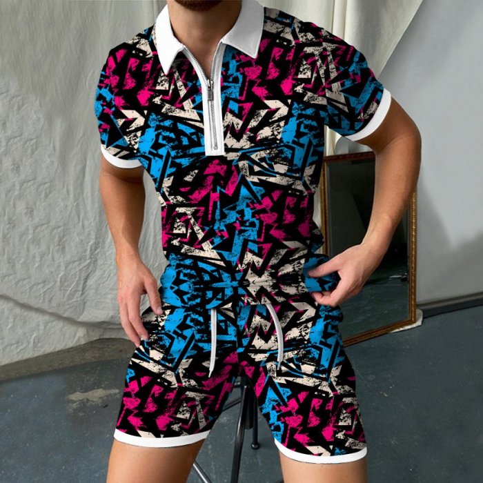 short sleeve suit