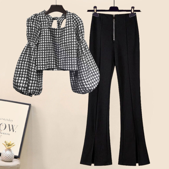 women's denim suit