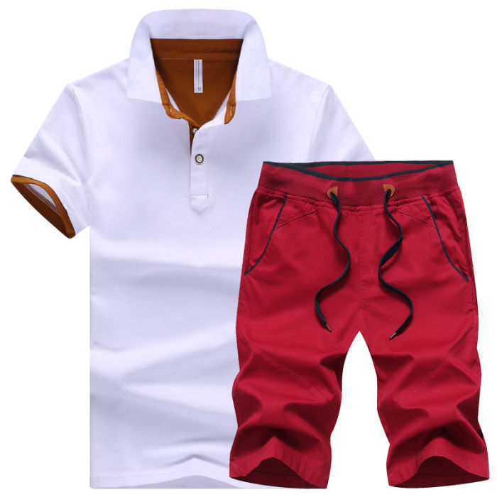 short sleeve suit