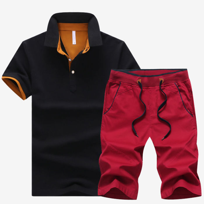 short sleeve suit