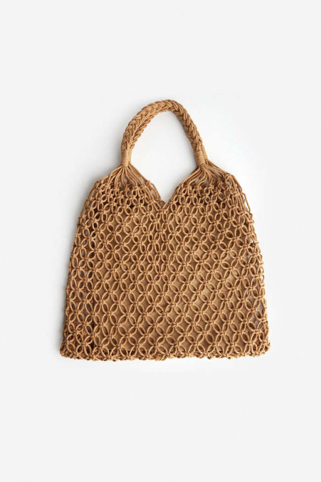 Peru Woven Straw Tote Bag